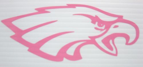 PHILADELPHIA EAGLES VINYL DECAL PINK 4.5 LOT  