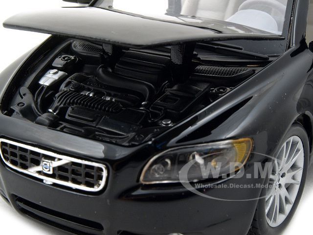 VOLVO C70 COUPE BLACK 124 DIECAST MODEL CAR  