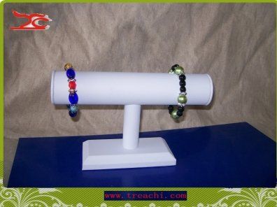 Jewelry Display T bar Jewelry display bangle bar white  