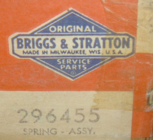 Briggs Stratton *OEM* Starter Recoil Assembly pt # 296455 *NEW* B5 