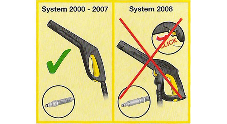 Poignée pistolet pour KARCHER K2K3K4K5K6K7  