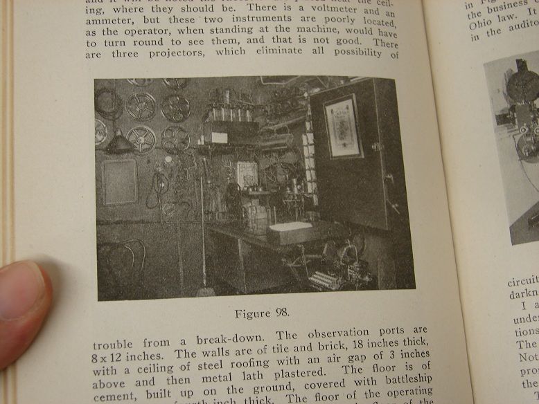 Rare original 1916 Richardsons handbook for theatre managers and 