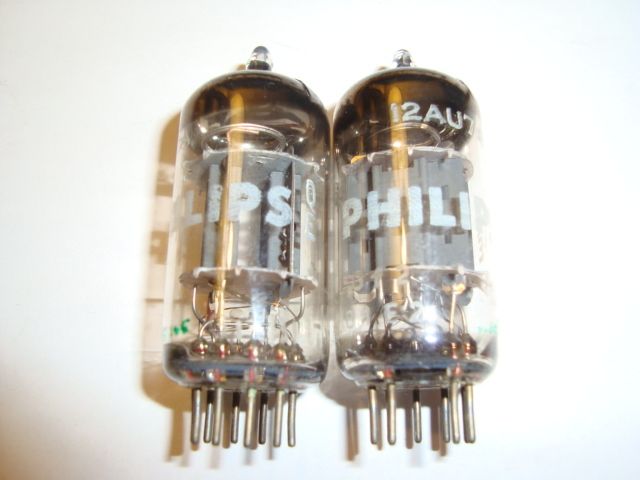 Pair of 12AU7A Tubes, Mullard Made  