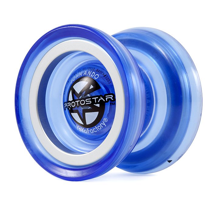 YOYOFACTORY PROTOSTAR YoYo BLUE + 3 EXTRA STRINGS 689076426107  