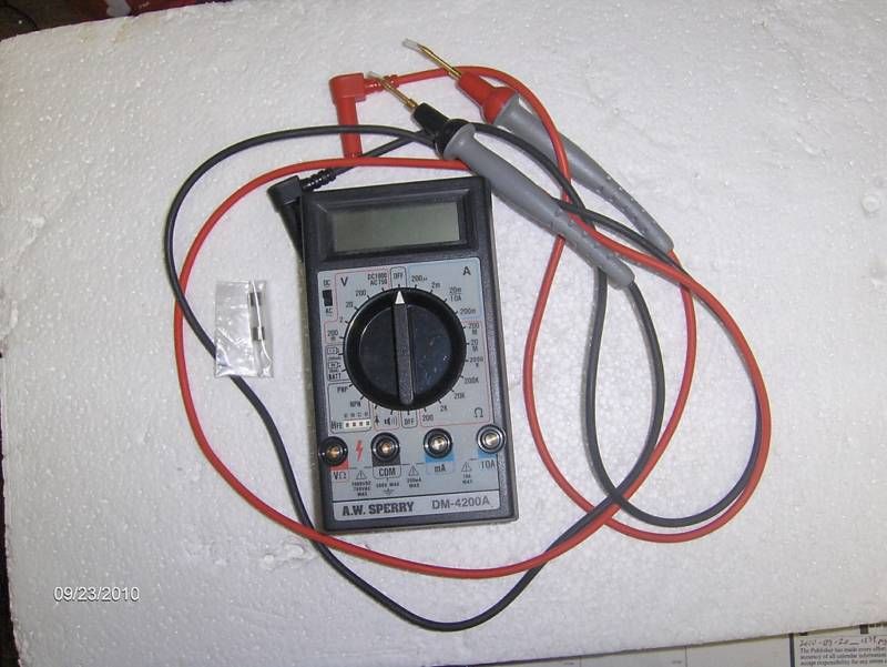 DIGITAL MULTIMETER MODEL DM 4200A  