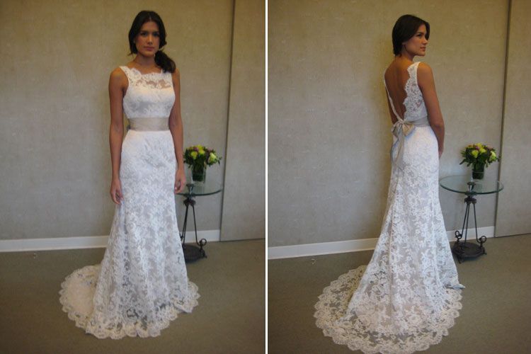 New custom white ivory Lace Wedding Dress Bride gown 2.4.6.8.10.12.14 