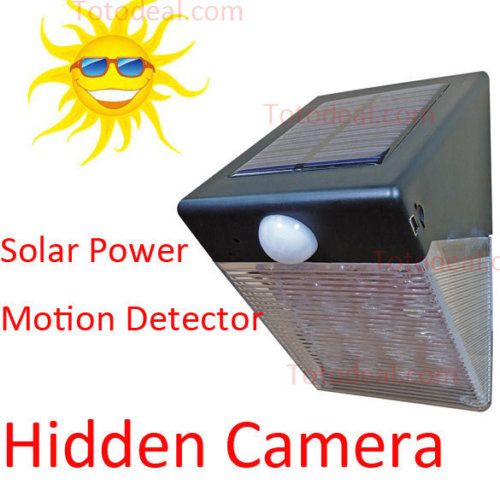 LED Solar Light Hidden Camera DVR w/Surveillance System  