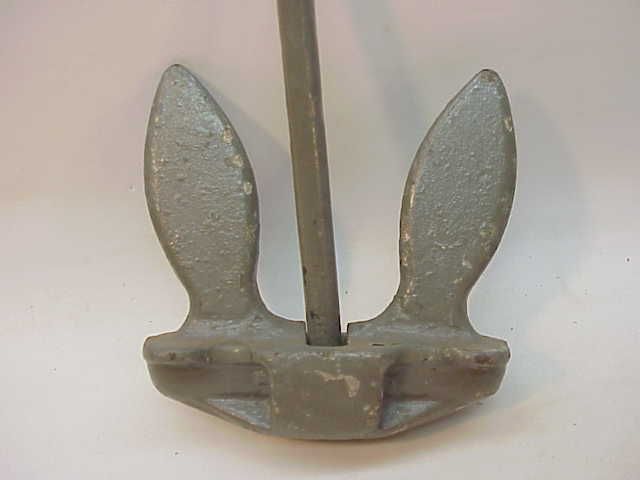 VINTAGE SALESMAN SAMPLE BOAT ANCHOR 2 LB nautical water  