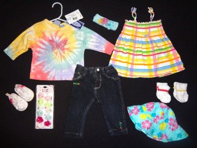 BABY GIRL NEWBORN 0 3 3 6 6 MONTHS SPRING SUMMER DRESS OUTFIT CLOTHES 