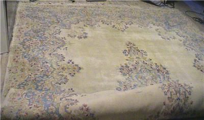 Offered is a great Kerman Oriental Rug. The condition is very good to 