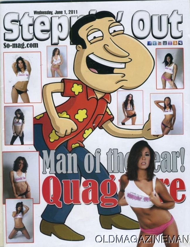 Seth McFarlane Quagmire Steppin Out magazine family guy  