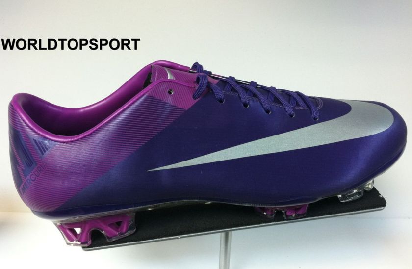 NEW NIKE MERCURIAL VAPOR VII 7 FG COURT PURPLE/MAGENTA  