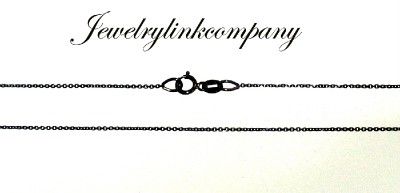 14K BLACK GOLD Anklet 10 Diamond Cut Boston Link  