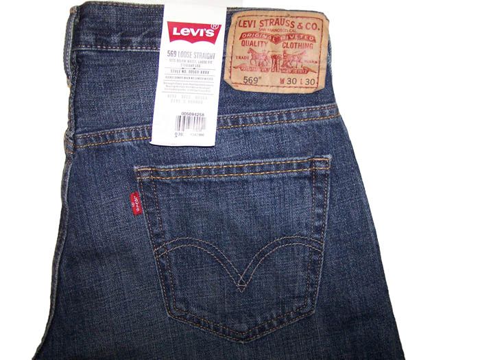 Levis 569 Mens Loose Straight Jeans MW 4002 NWT Ö  