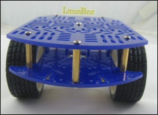 Wheel Robot Car Chassis (with 2x speed encoder) for Arduino Project 