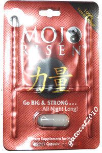 MOJO RISEN 10 CAPSULES ORIGINAL ( NO FAKE BLUE CAPSULE)  