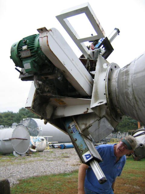 3,200 CUBIC FOOT ALUMINUM STORAGE BIN SILO  