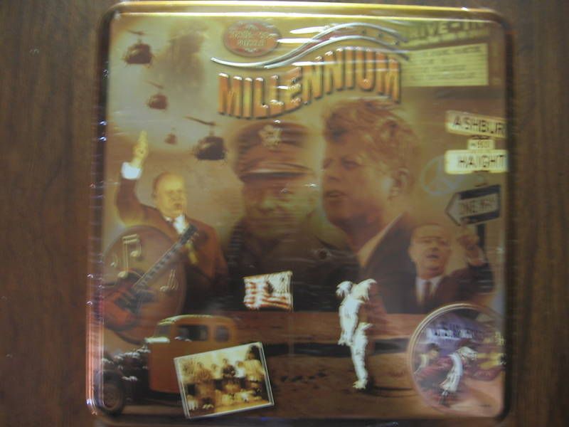 1000 piece Puzzle Millenium Tin 1950s 60s NEW Sealed  