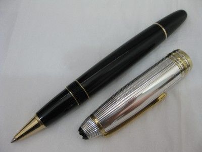 Montblanc Meisterstuck Le Grand Doue Sterling Silver Rollerball Pen 