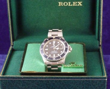 ROLEX OYSTER PERPETUAL SUBMARINER MODEL 16800 1000 FT 300M