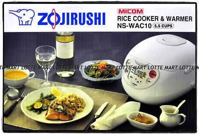 ZOJIRUSHI MICOM RICE COOKER & WARMER NS WAC10 5.5 CUP 23596215245 