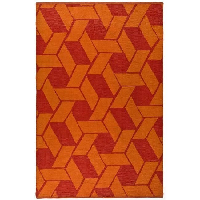 / Outdoor Thom Filicia Durston Blood Orange Carpet Area Rug 2 x 8 