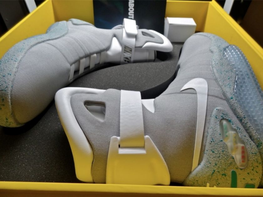 Nike Air Mag Marty McFly Back To The Future Sz 13 Limited to 1500 