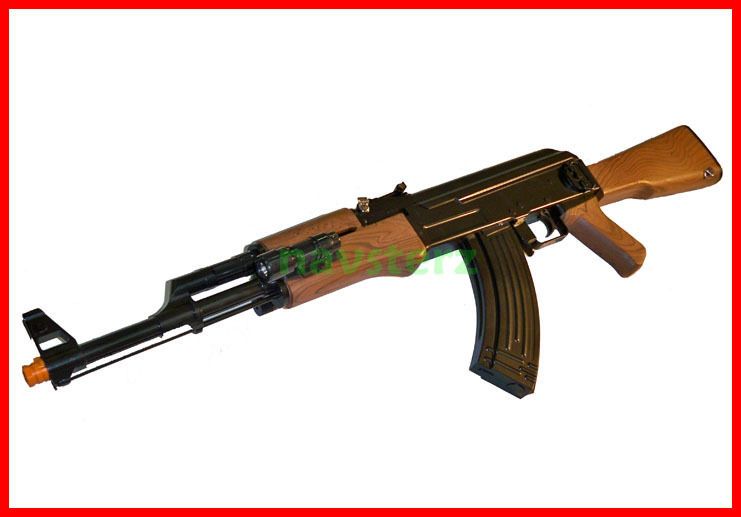 YIKA Airsoft Spring AK 47 AK47 AK 47 Rifle BBs Package  