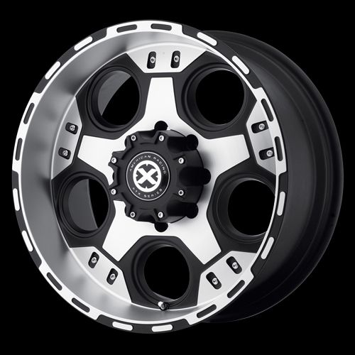 AR ATX Justice Black Machine 18x9 1997 2003 Ford F150  