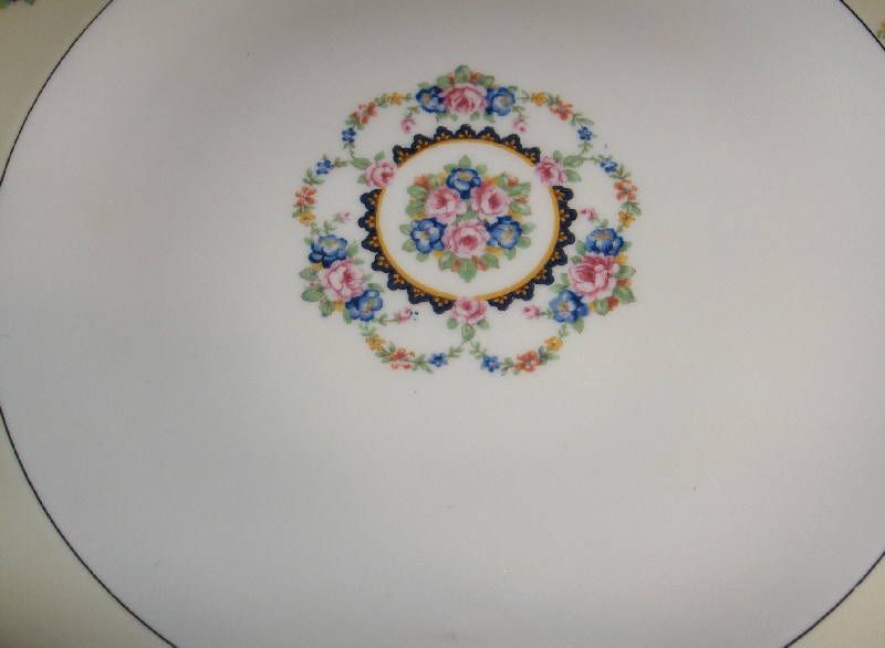 31 Pc Lot Vintage Haviland China Limoges France,Pink/Blue Flowers