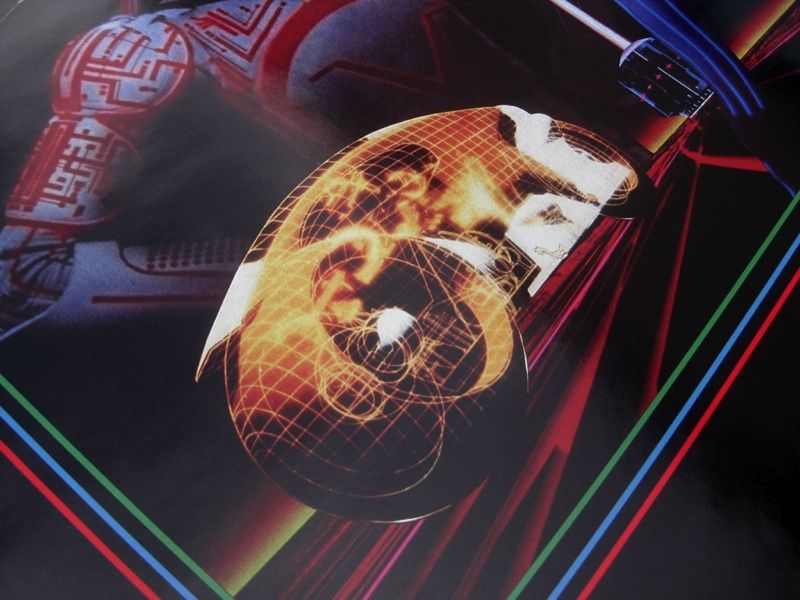 Tron Arcade Side Art Sideart Set Both  