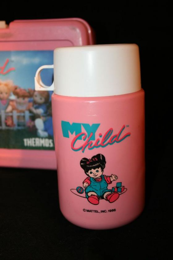 MY CHILD MATTEL Vtg 1980s DOLL Lunchbox Case  