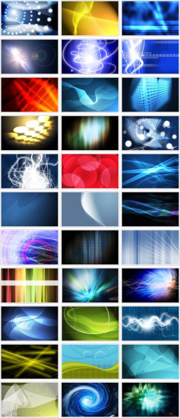 at the 33 abstract backgrounds that come with this package