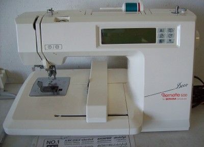 Bernette Bernina Deco 500 Embroidery Sewing Machine +  