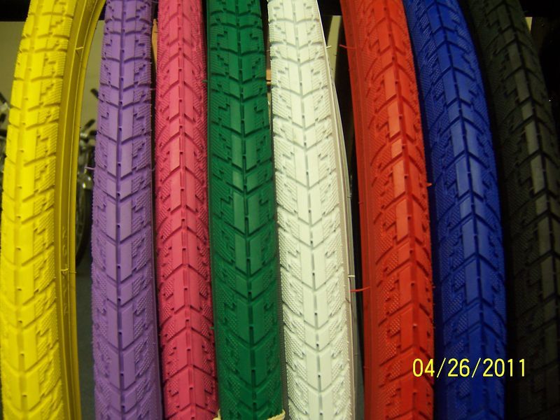 PAIR BICYCLE TIRES 700 X 35C DURO ==YOU PICK THE COLOR  