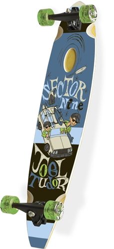 SECTOR 9 MR JOEL TUDOR BROWN LONGBOARD COMPLETE 8.75 X 38.3  