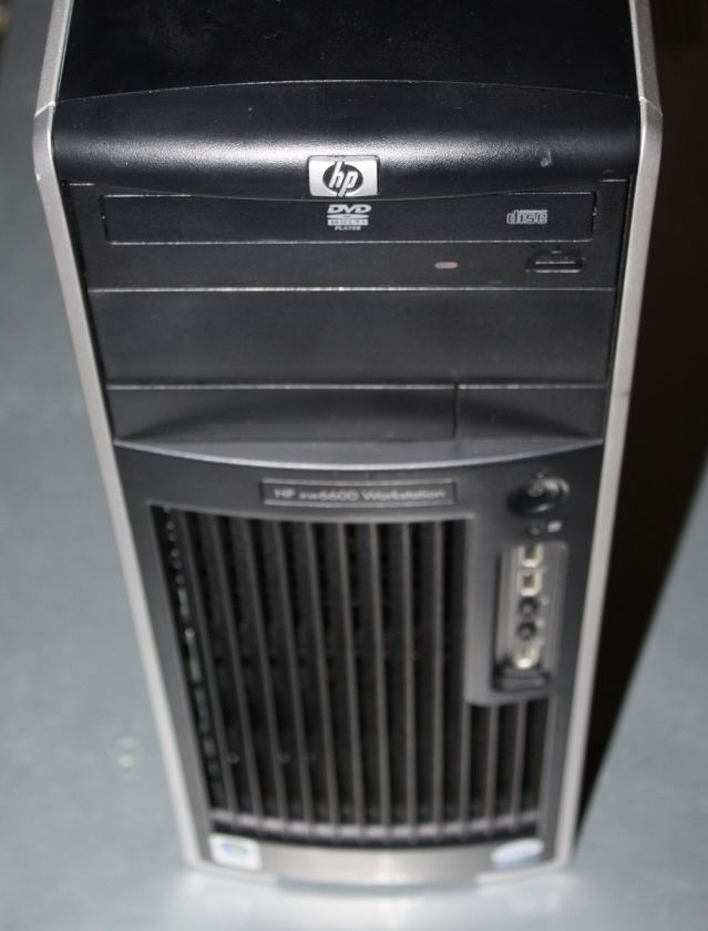 HP xw6600 Workstation 2 x Intel Xeon QC 2.5GHz 16GB 500GB SATA DVD RW 