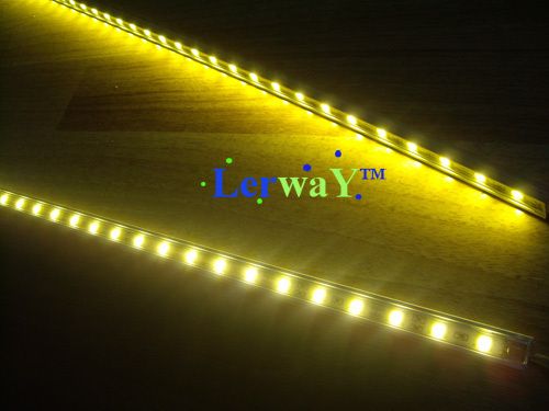 Rigid LED Strip Cabinet Light Bar SMD Warm White Pair  