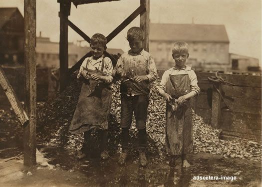 Fish Cutters at Seacoast Canning #7 Eastport Maine 1911  