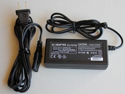 Canon PowerShot digital camera S5 IS power supply ac adapter cord 