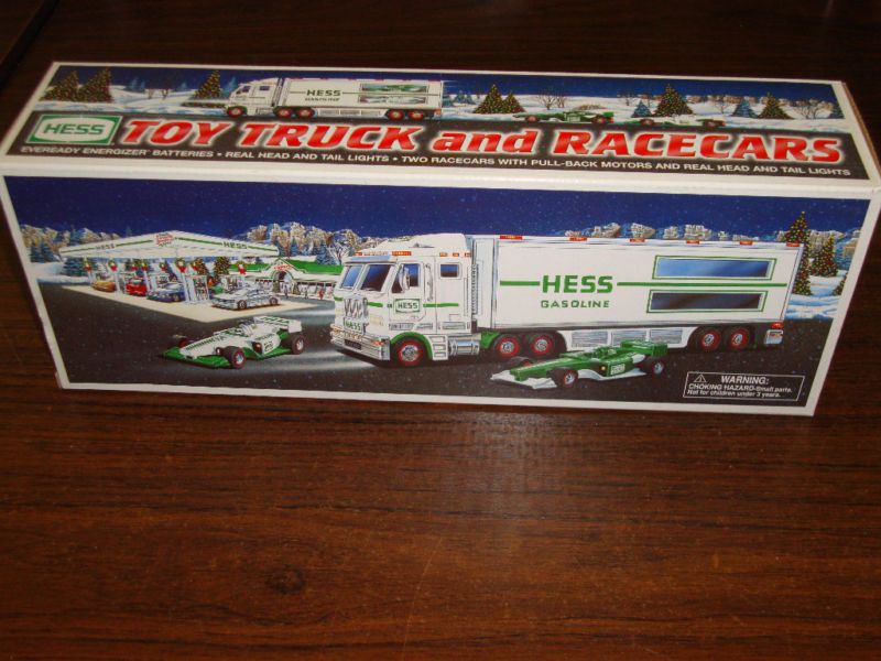 2003 Hess Toy Truck and Race Cars  