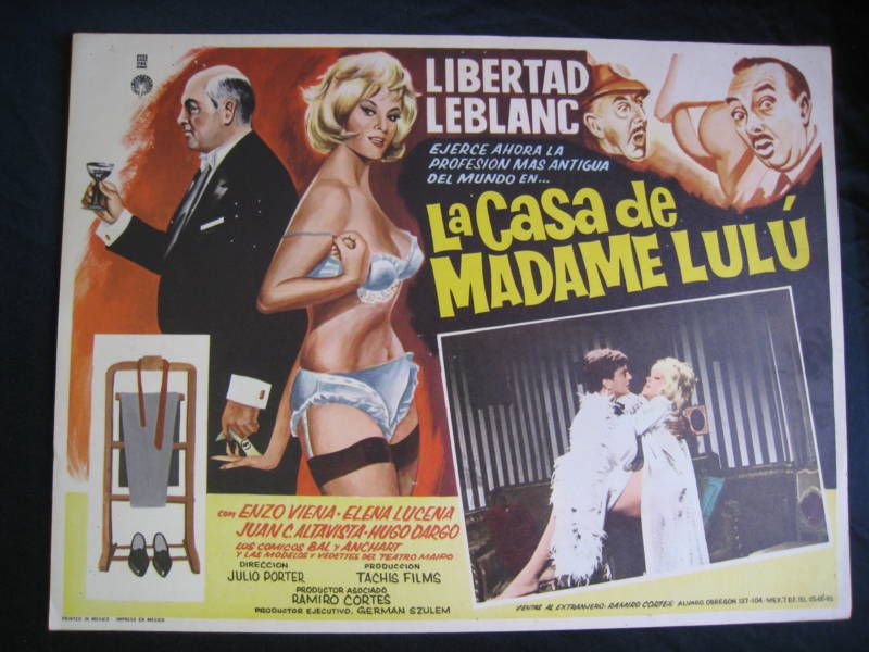 LIBERTAD LEBLANC LA CASA DE MADAME LULU SEXY LOBBY 68  