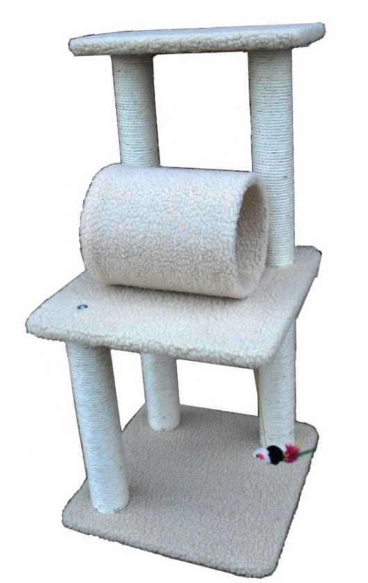 Mid Size 36 Cat Tower Tree w Condo Scratcher Furniture  