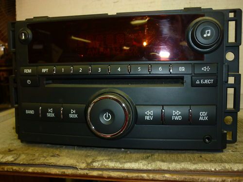 06 08 Saturn Ion Vue Sky Radio Cd Player 15850680  