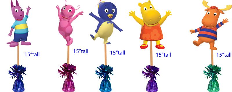 BACKYARDIGANS BIRTHDAY PARTY CENTERPIECE GIRL BOY  