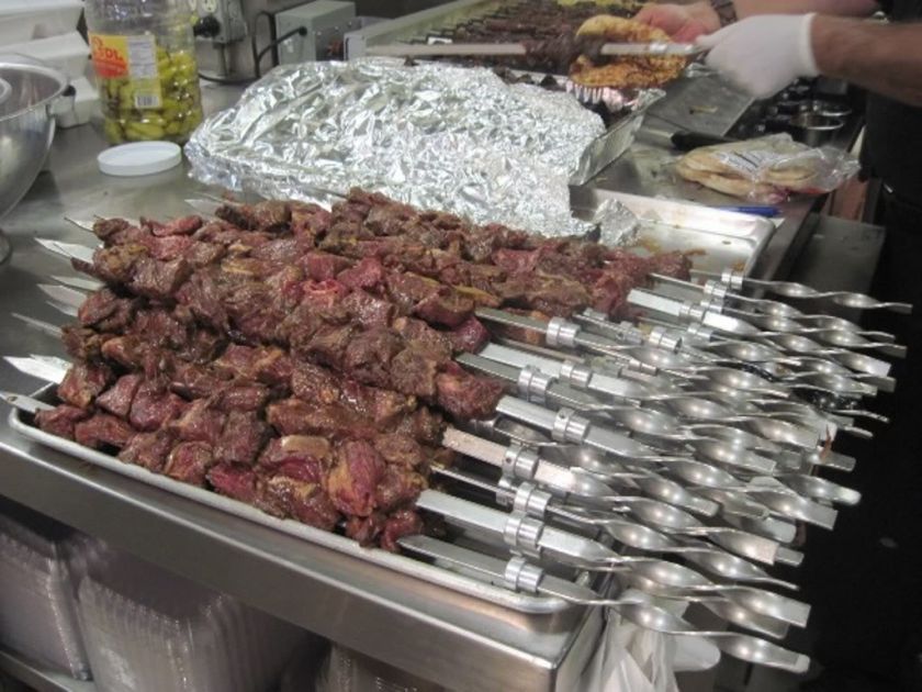 Shish Kabob Kebab Rotisserie for Charbroiler  