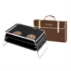 Lokkii Table Top Portable Charcoal Grill NIB  