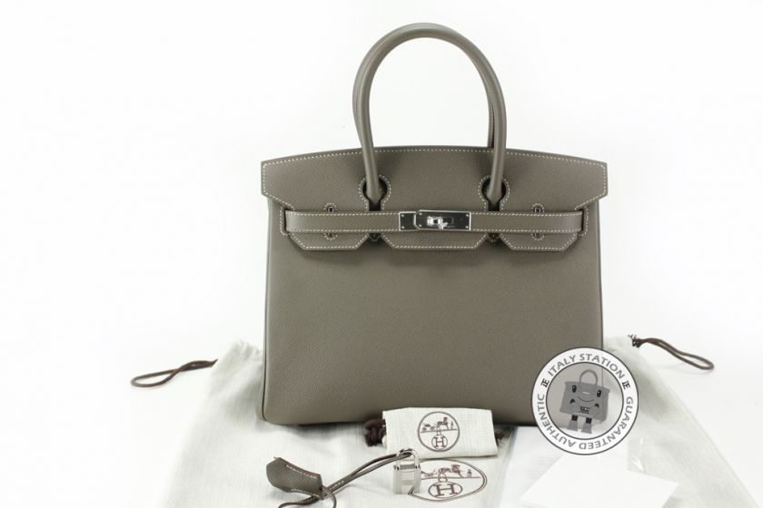 MPRS (NEW) HERMES CANDY BIRKIN ETAIN+THALASSA EPSOM 30 BAG PHW  