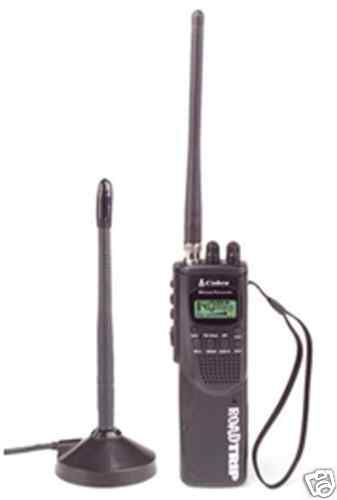 Cobra HHRT (includes HH 38 WX ST & Antenna) hand held CB radio  