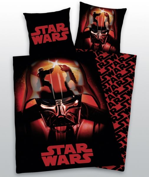 STAR WARS   EUROPEAN DUVET BED COVER   DARTH VADER  